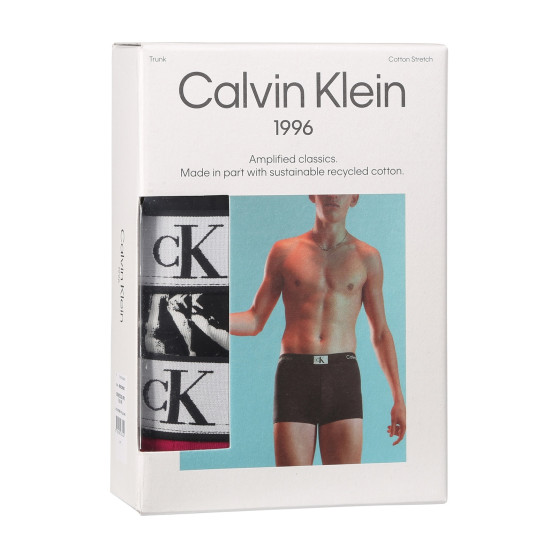 3PACK muške bokserice Calvin Klein višebojan (NB3528E-MRS)