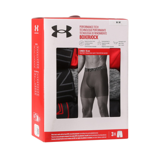 3PACK muške bokserice Under Armour višebojan (1383878 600)