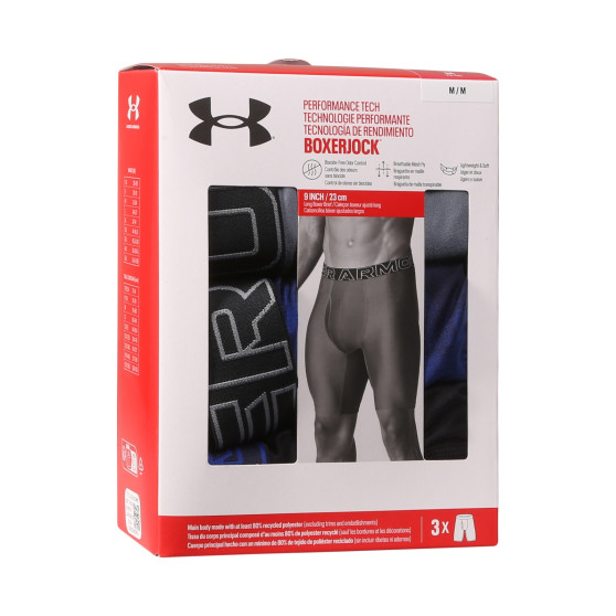 3PACK muške bokserice Under Armour višebojan (1383881 400)