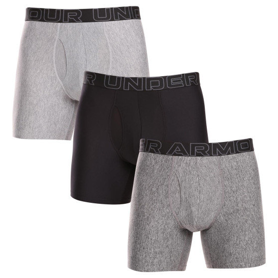 3PACK muške bokserice Under Armour višebojan (1383878 035)