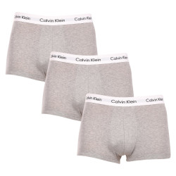 3PACK muške bokserice Calvin Klein siva (U2664G-KS0)