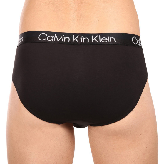 3PACK muške slip gaće Calvin Klein crno (NB2969A-7VI)