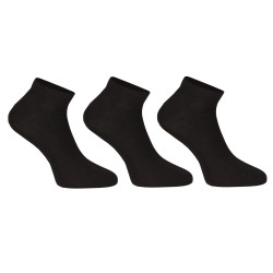 3PACK čarape Nedeto niska bambus crna (3PBN01)