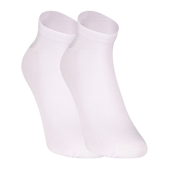 3PACK čarape Nedeto niski bambus bijeli (3PBN02)