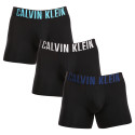 3PACK muške bokserice Calvin Klein crno (NB3609A-LXT)