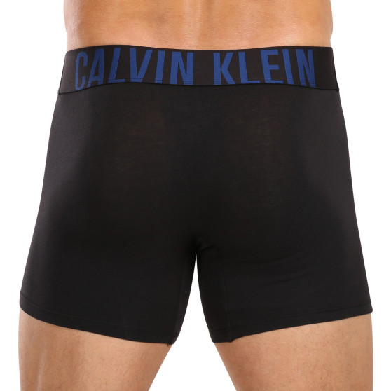 3PACK muške bokserice Calvin Klein crno (NB3609A-LXT)