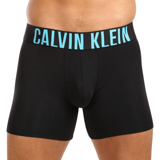 3PACK muške bokserice Calvin Klein crno (NB3609A-LXT)