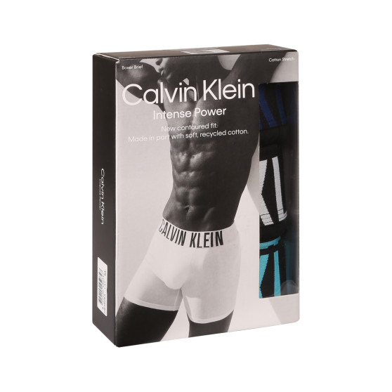 3PACK muške bokserice Calvin Klein crno (NB3609A-LXT)