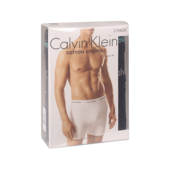 3PACK muške bokserice Calvin Klein crno (NB1770A-MXT)