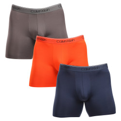 3PACK muške bokserice Calvin Klein višebojan (NB2570A-MGY)