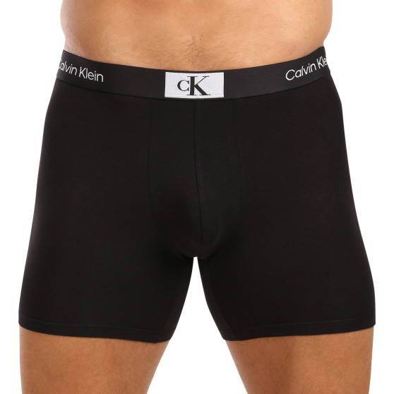 3PACK muške bokserice Calvin Klein crno (NB3529A-MTF)