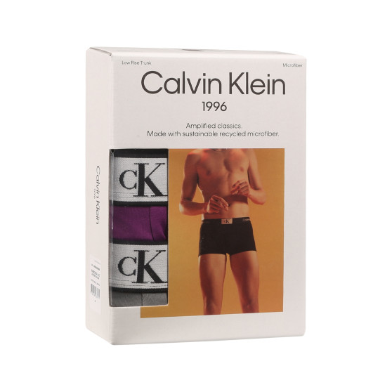 3PACK muške bokserice Calvin Klein višebojan (NB3532A-LX5)