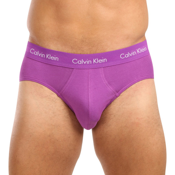 5PACK muške slip gaće Calvin Klein višebojan (NB3915A-NL4)