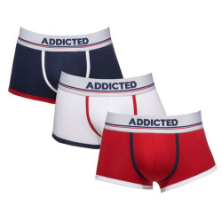 3PACK muške bokserice Addicted raznobojne (AD1009P-3COL)