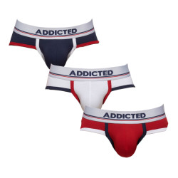 3PACK muške gaćice Addicted raznobojne (AD1008P-3COL)