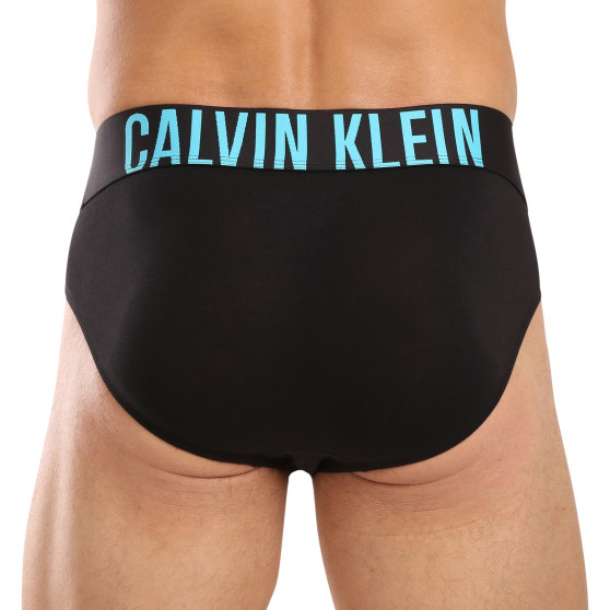 3PACK muške slip gaće Calvin Klein crno (NB3607A-LXT)