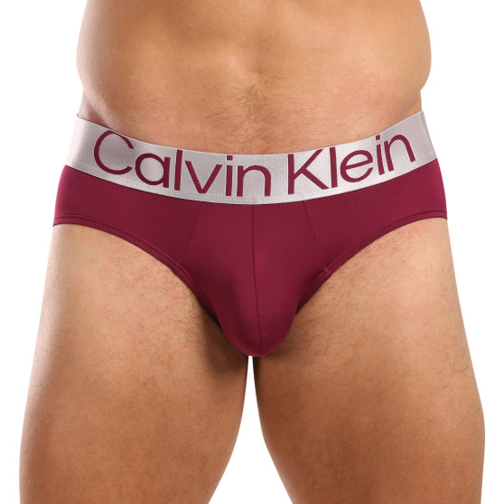 3PACK muške slip gaće Calvin Klein višebojan (NB3073A-N2G)