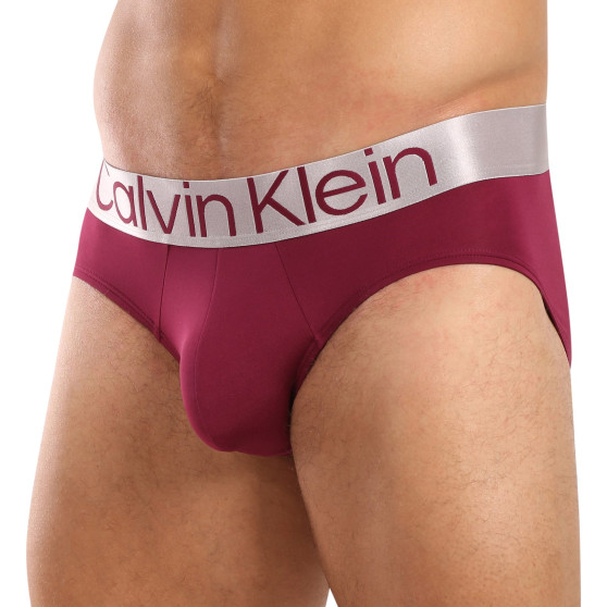 3PACK muške slip gaće Calvin Klein višebojan (NB3073A-N2G)