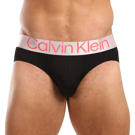 3PACK muške slip gaće Calvin Klein višebojan (NB3073A-N2G)