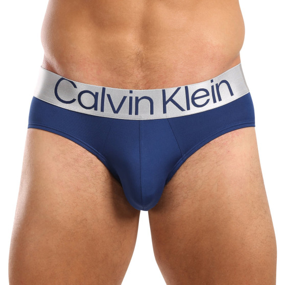 3PACK muške slip gaće Calvin Klein višebojan (NB3073A-N2G)