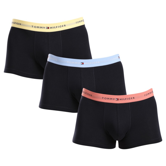 3PACK muške bokserice Tommy Hilfiger tamno plava (UM0UM02763 0XM)