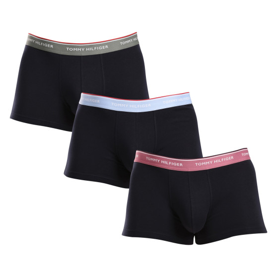 3PACK muške bokserice Tommy Hilfiger tamno plava (UM0UM01642 0XV)