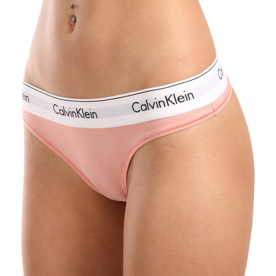 Ženske tange Calvin Klein ružičasta (F3786E-LWG)