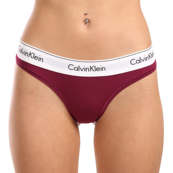 Ženske tange Calvin Klein ljubičasta (F3786E-VGP)