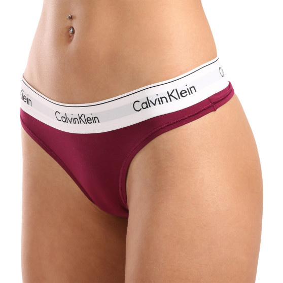 Ženske tange Calvin Klein ljubičasta (F3786E-VGP)