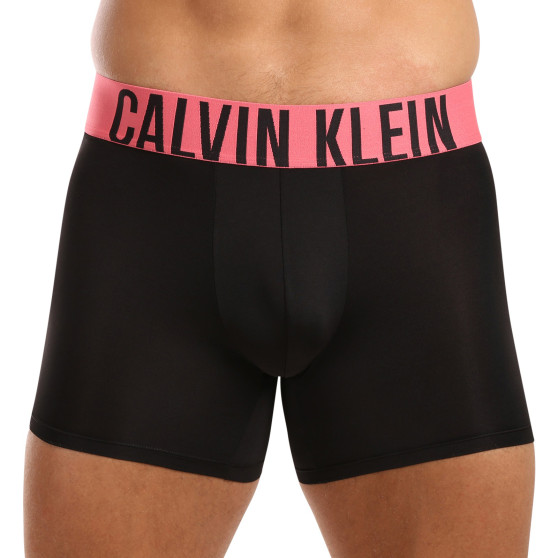 3PACK muške bokserice Calvin Klein crno (NB3612A-MDL)