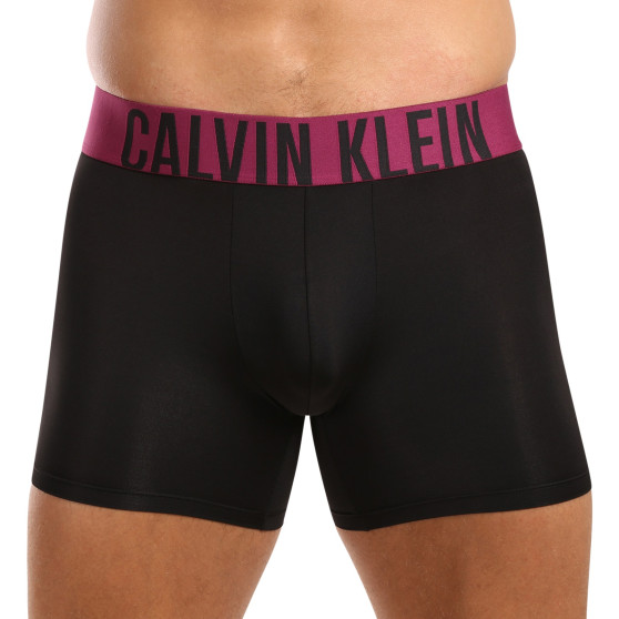 3PACK muške bokserice Calvin Klein crno (NB3612A-MDL)