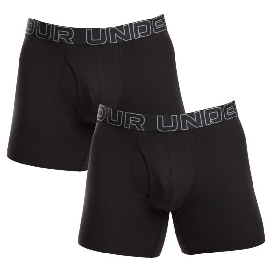 3PACK muške bokserice Under Armour crno (1383889 001)