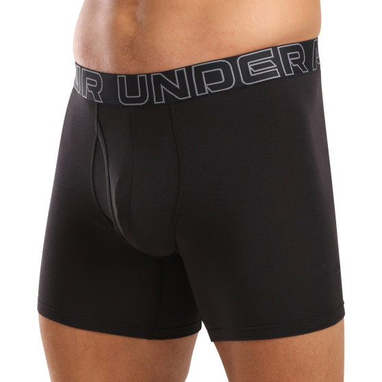 3PACK muške bokserice Under Armour crno (1383889 001)