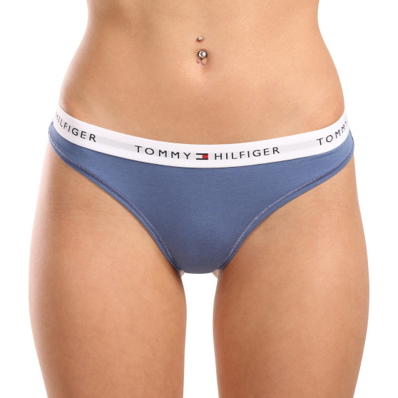 Ženske tange Tommy Hilfiger plava (UW0UW03835 C4Q)