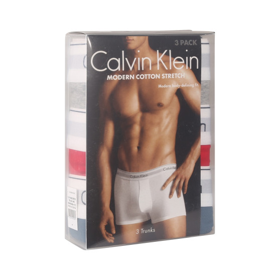 3PACK muške bokserice Calvin Klein višebojan (NB2380A-N2I)