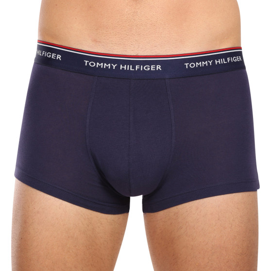 3PACK muške bokserice Tommy Hilfiger prevelika tamnoplava (1U87905252 05G)