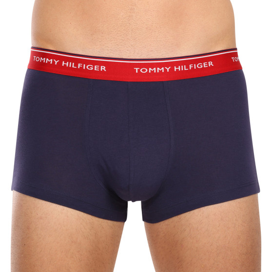 3PACK muške bokserice Tommy Hilfiger prevelika tamnoplava (1U87905252 05G)