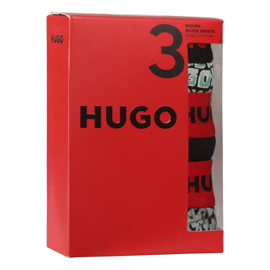 3PACK muške bokserice HUGO višebojan (50518079 972)