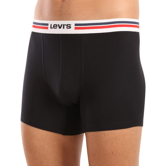 4PACK muške bokserice Levis crno (701224292 001)