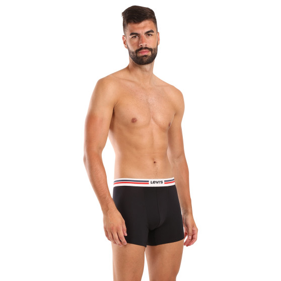 4PACK muške bokserice Levis crno (701224292 001)