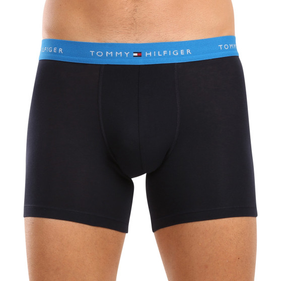 3PACK muške bokserice Tommy Hilfiger tamno plava (UM0UM02765 0VZ)