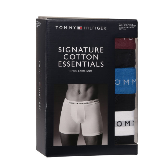 3PACK muške bokserice Tommy Hilfiger tamno plava (UM0UM02765 0VZ)