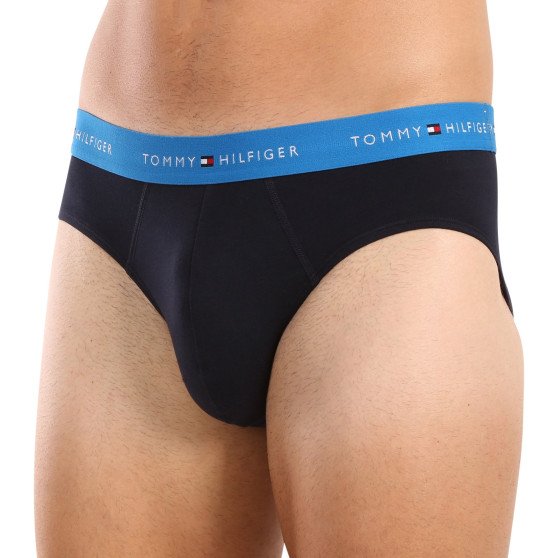 3PACK muške slip gaće Tommy Hilfiger tamno plava (UM0UM02904 0VZ)