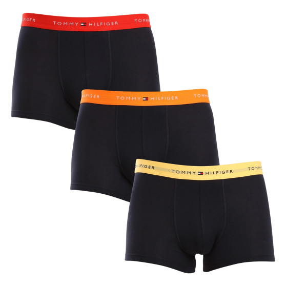 3PACK muške bokserice Tommy Hilfiger tamno plava (UM0UM02763 0S0)