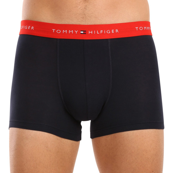 3PACK muške bokserice Tommy Hilfiger tamno plava (UM0UM02763 0S0)