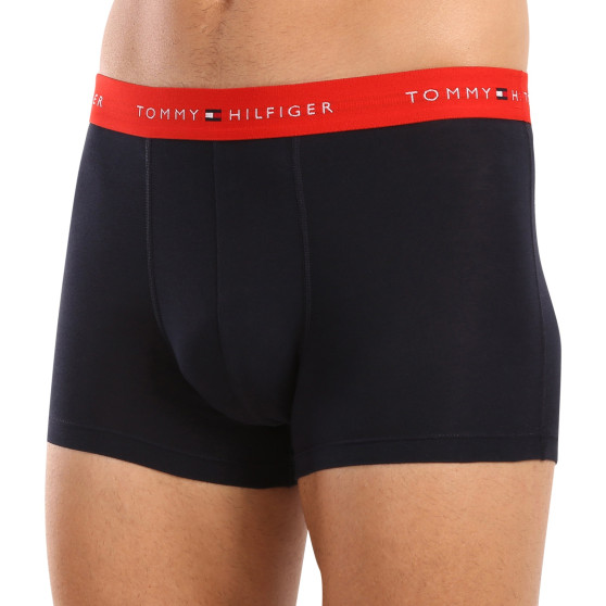 3PACK muške bokserice Tommy Hilfiger tamno plava (UM0UM02763 0S0)