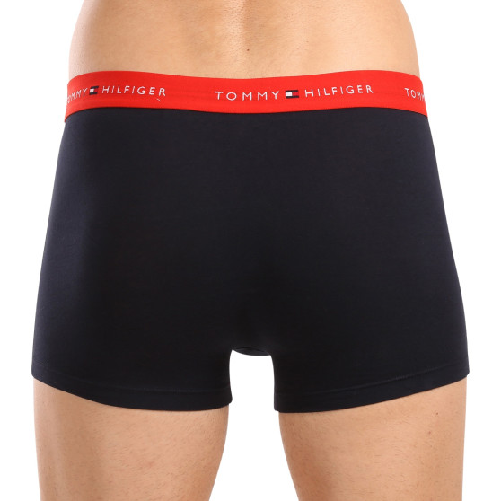 3PACK muške bokserice Tommy Hilfiger tamno plava (UM0UM02763 0S0)