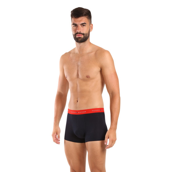 3PACK muške bokserice Tommy Hilfiger tamno plava (UM0UM02763 0S0)