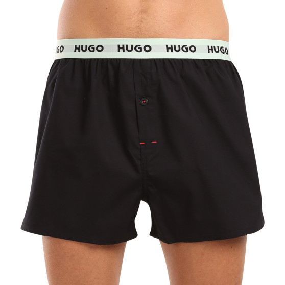 3PACK muške bokserice HUGO crno (50518079 961)