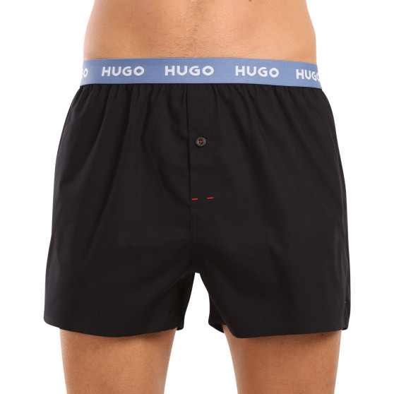 3PACK muške bokserice HUGO crno (50518079 961)